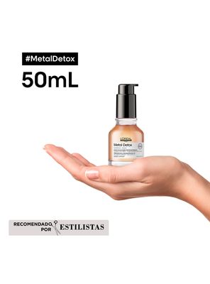 Imagen 2 del producto Set Metal Detox Anti-Quiebre Cabello Dañado y con Color Shampoo 300 ml + Aceite 50 ml