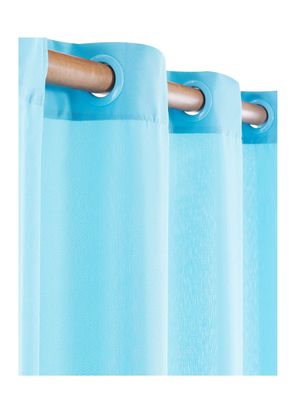 Cortina Tela Estonia Turquesa 140 x 230 cm Dib