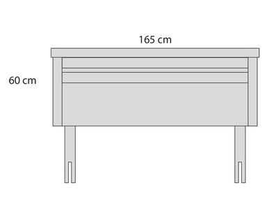 Imagen 2 del producto Respaldo Mallorca 2 Plazas