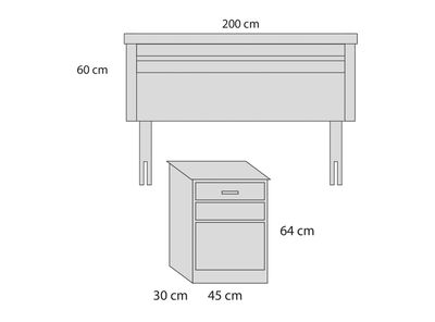 Imagen 2 del producto Set Muebles Mallorca King