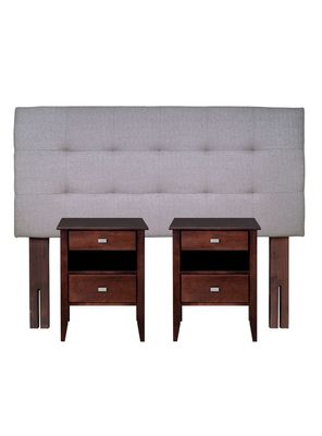 Set Muebles Aragón Capitoné King