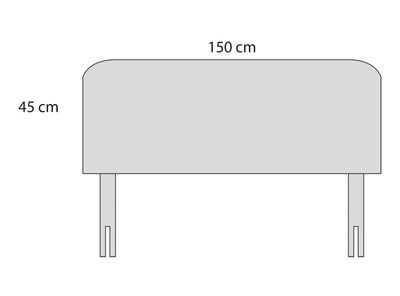 Imagen 2 del producto Respaldo Córdoba 2 Plazas