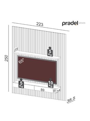 Imagen 2 del producto Home 65"" 2 Cajones