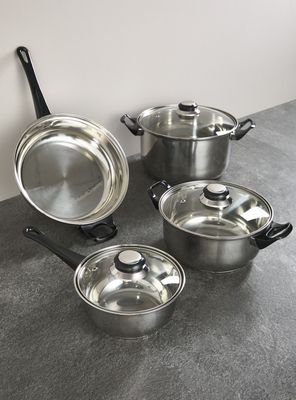 Imagen 2 del producto Batería Cocina 7 Piezas Acero