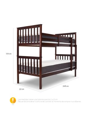 Imagen 2 del producto Camarote Isidora Ortopedic 1 Plaza