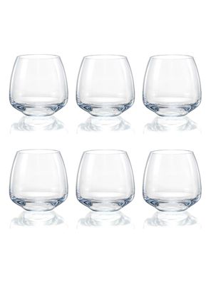 Set 6 Vasos Bajos Giselle 400 ml