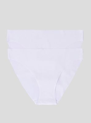 Pack 2 Calzones Invisible Hipster Blanco Women'Secret
