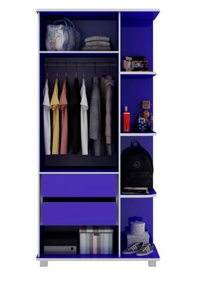 Imagen 2 del producto Clóset 1 Puerta Fórmula 1 Azul