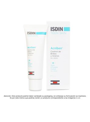 Imagen 2 del producto Crema ISDIN Facial Acniben Control Brillos y Granos 40 ml
