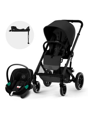 Coche Travel Balios S 3.0 Negro y Silla Aton S2