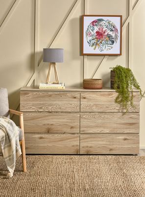 Cómoda Mallorca 6C Natural