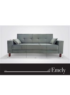 Imagen 2 del producto Sofá Emely 3 Cuerpos