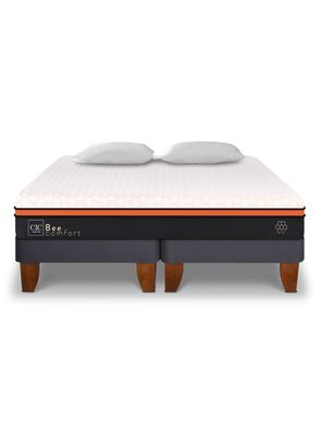 Cama Europea Bee Comfort King + Almohada