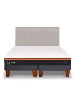 Imagen 2 del producto Cama Europea Bee Comfort King + Respaldo Tigris