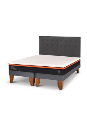 Imagen 2 del producto Cama Europea Bee Comfort King + Respaldo Eufrates