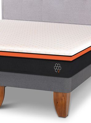 Imagen 2 del producto Cama Europea King Bee Comfort Base Dividida + Respaldo
