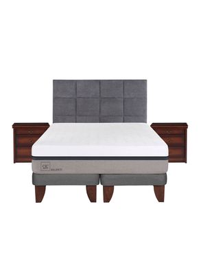 Cama Europea Balance Super King + Muebles Tamesis