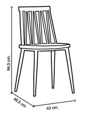 Imagen 2 del producto Silla Ask 85 cm
