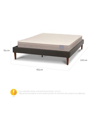 Imagen 2 del producto Cama Europea Curve Rilassati 2 Plazas