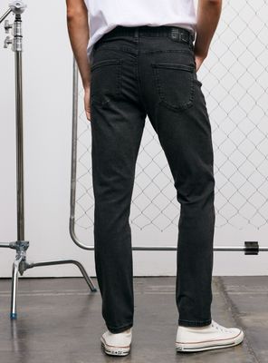 Imagen 2 del producto Jeans Cinco Bolsillos Skinny Gris Oscuro
