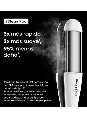 Imagen 2 del producto Set Alisador y Rizador Profesional de Cabello a Vapor SteamPod 4