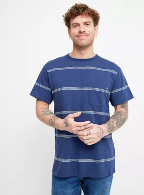 Polera Rayas Cuello Redondo 2