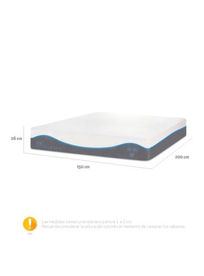 Imagen 2 del producto Colchón Alaska 1.50 x 2 Mts