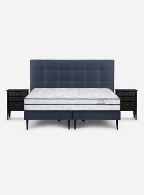 Imagen 2 del producto Cama Europea Autonomy King + Respaldo + 2 Veladores