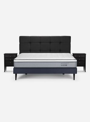 Imagen 2 del producto Cama Europea Indie 2 Plazas + Set de Muebles Issey