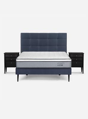 Imagen 2 del producto Cama Europea Indie 2 Plazas + Set Muebles Issey