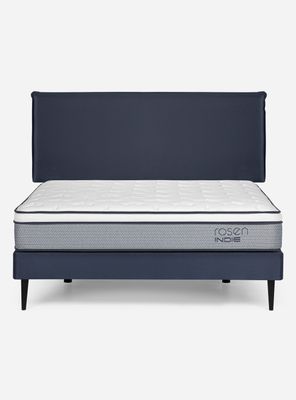 Imagen 2 del producto Cama Europea Indie 2 Plazas + Respaldo Maurice