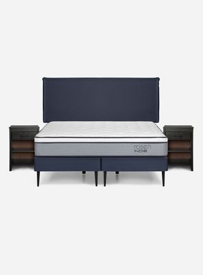 Imagen 2 del producto Cama Europea Indie King + Set Muebles Maurice