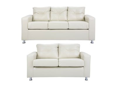 Juego Living George 3 Cuerpos + 2 Cuerpos PU