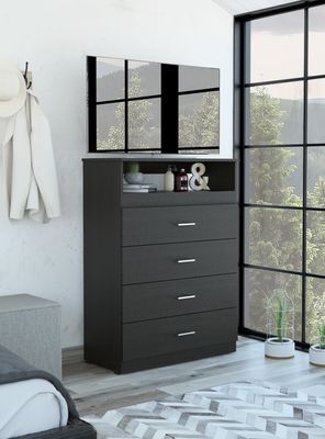 Imagen 2 del producto Cómoda Z-80 Wengue 4 Cajones