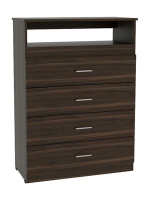 Imagen 1 del producto Cómoda Z-80 Café 4 Cajones