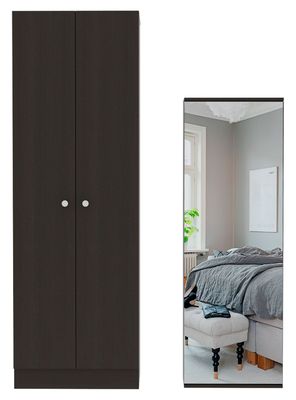 Combo Dormitorio Dreams 3: Clóset 2P + Zapatero Wengue