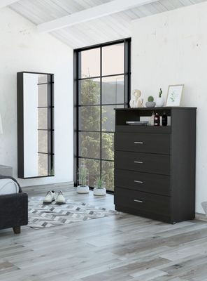 Imagen 2 del producto Set Muebles Dormitorio Dreams 6: Cómoda 4C + Zapatero Leto con Espejo