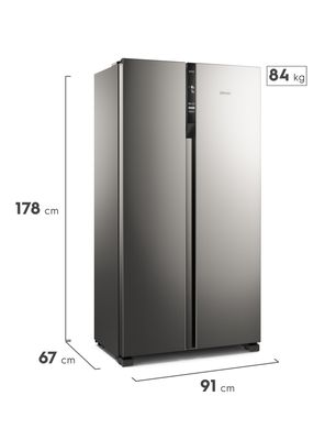 Imagen 2 del producto Refrigerador Side by Side No Frost 525 Litros SFX530
