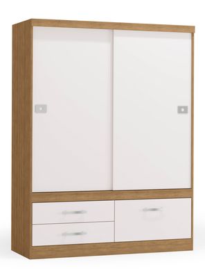 Clóset Emilia 2 Puertas 3 Cajones