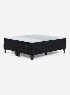 Box Spring Tempo 2 Plazas Base Dividida