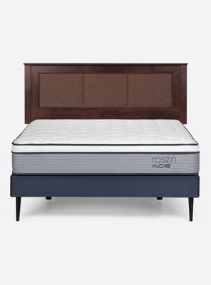 Imagen 2 del producto Cama Europea Indie 2 Plazas 150x200 cm+ Respaldo