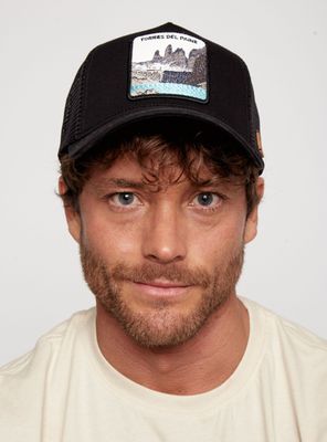 Jockey Torres del Paine Algodón Orgánico Negro