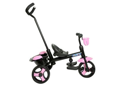 Imagen 2 del producto Triciclo Kidscool 2 Funciones en 1 Rojo NegroRosa