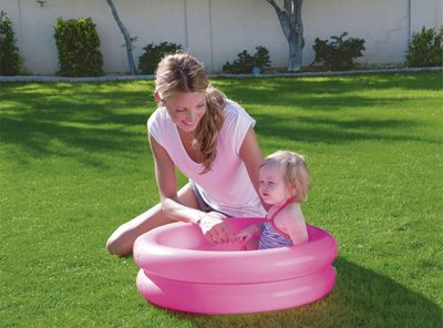 Imagen 2 del producto Piscina 2 Anillos Rosada