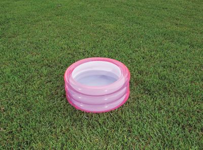 Imagen 2 del producto Piscina Rosa 3 Anillos 70 cm