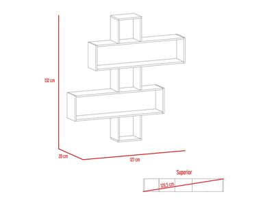Imagen 2 del producto Repisa Wall 2B TuHome