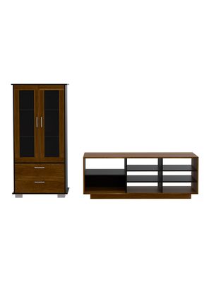 Rack TV 58"" + Vitrina Classic Color