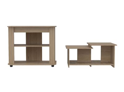 Rack TV 46"" + Mesa Centro Optimus 3 TuHome