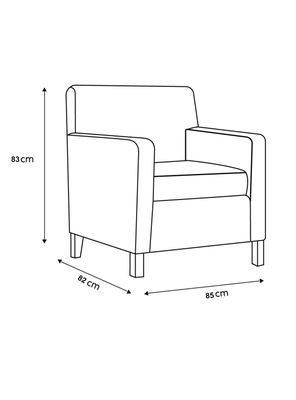Imagen 2 del producto Sofá Franco 1 Cuerpo