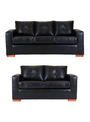 Juego de Living Franco Poliuretano Sofás 3C + 2C